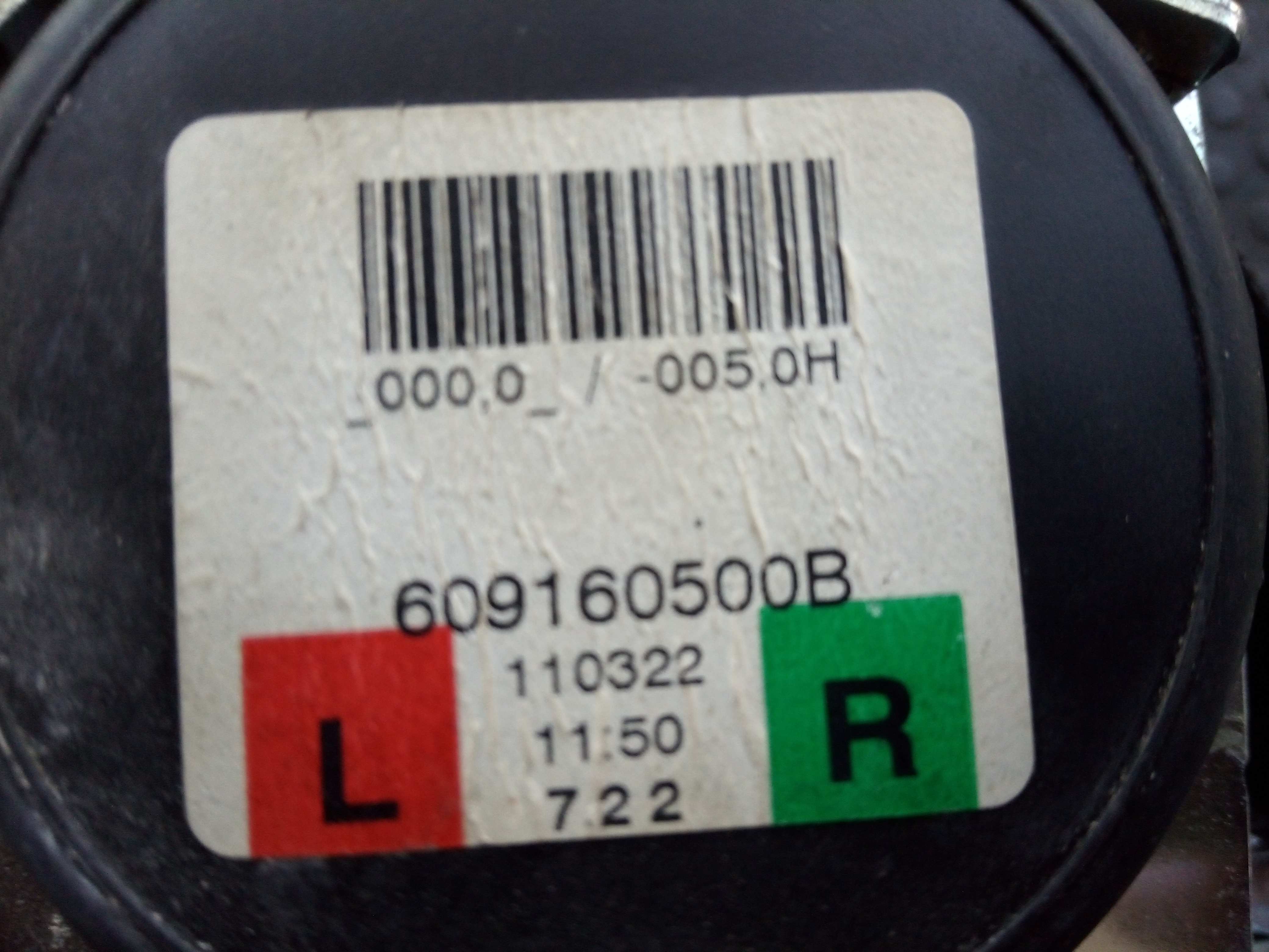 Left rear seatbelt OPEL Corsa D Imagem-3