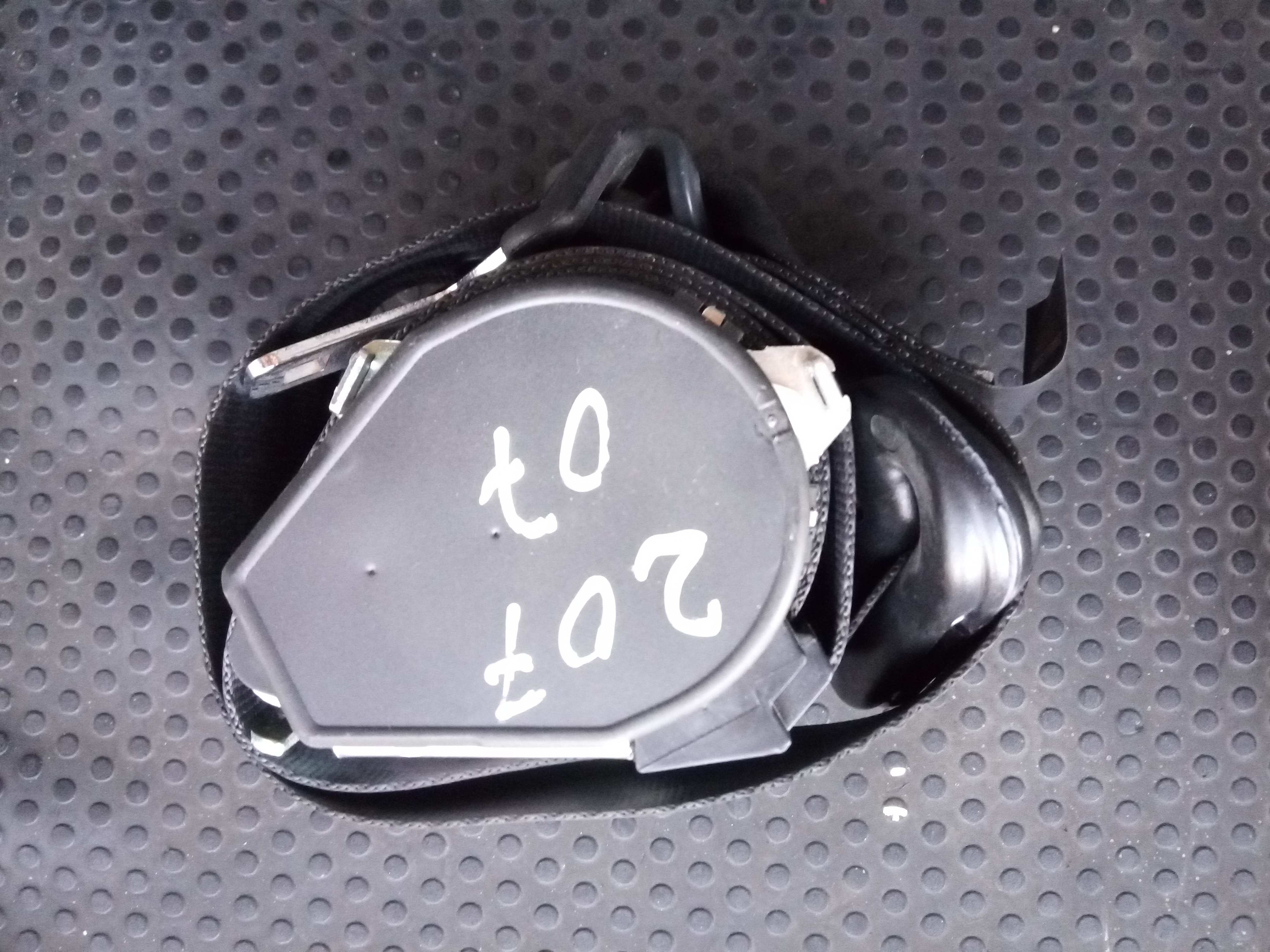 Left rear seatbelt PEUGEOT 207 (WA_, WC_)