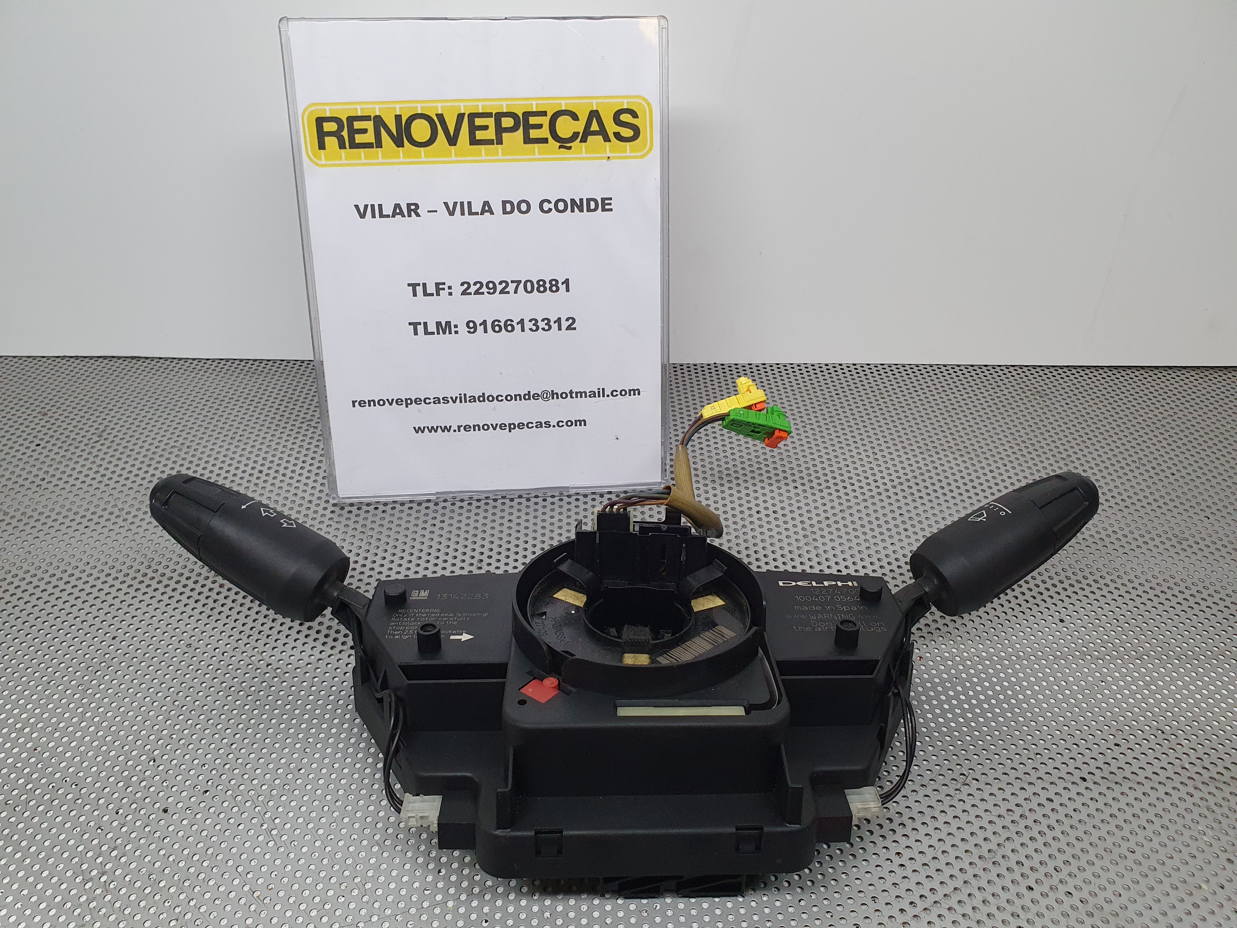 Conjunto / manetes de luzes e limpa vidros OPEL Corsa D