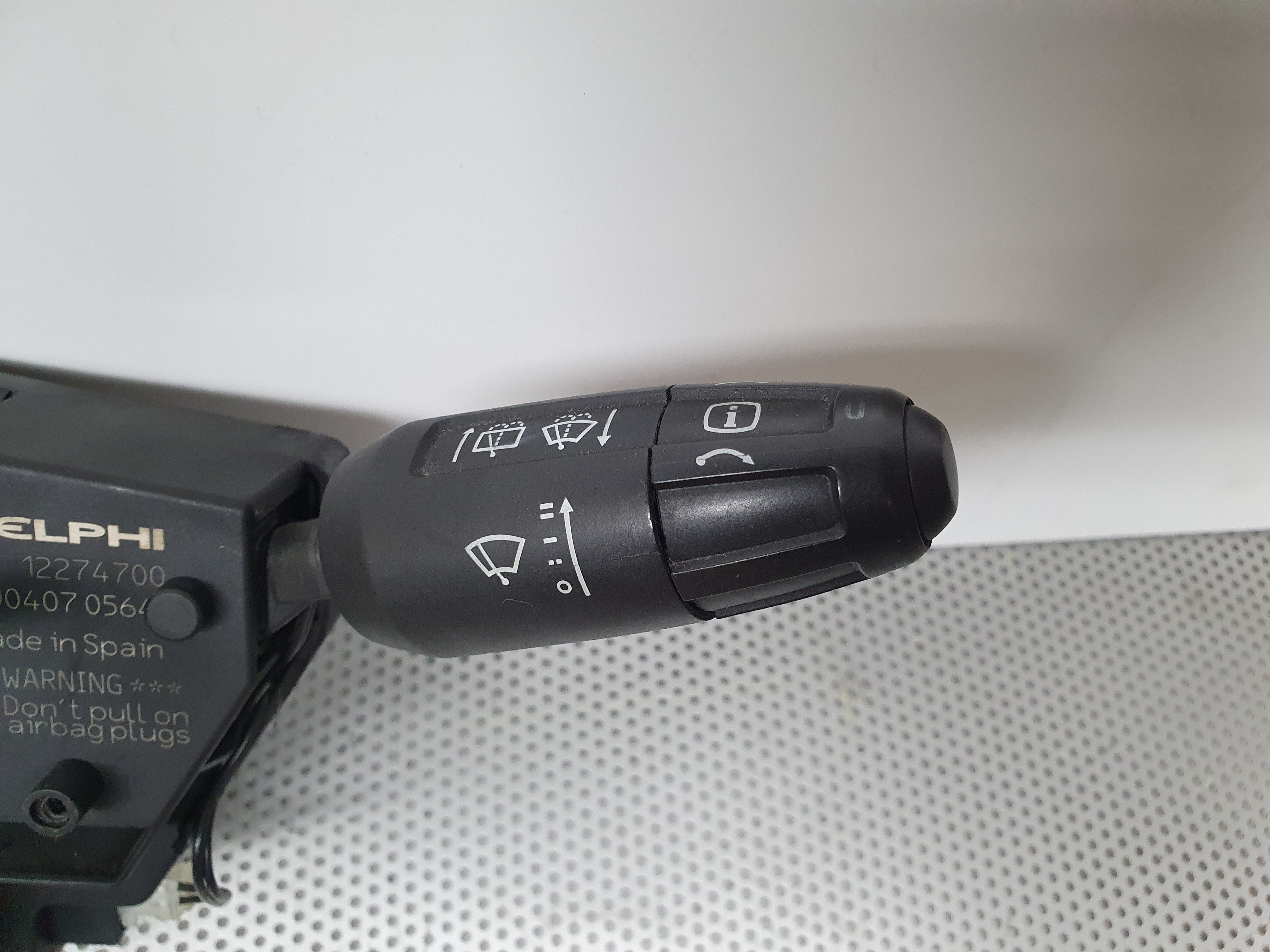 Conjunto / manetes de luzes e limpa vidros OPEL Corsa D Imagem-4