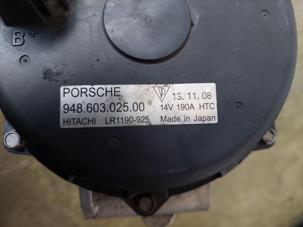 Alternador PORSCHE Cayenne (9PA) Imagem-4
