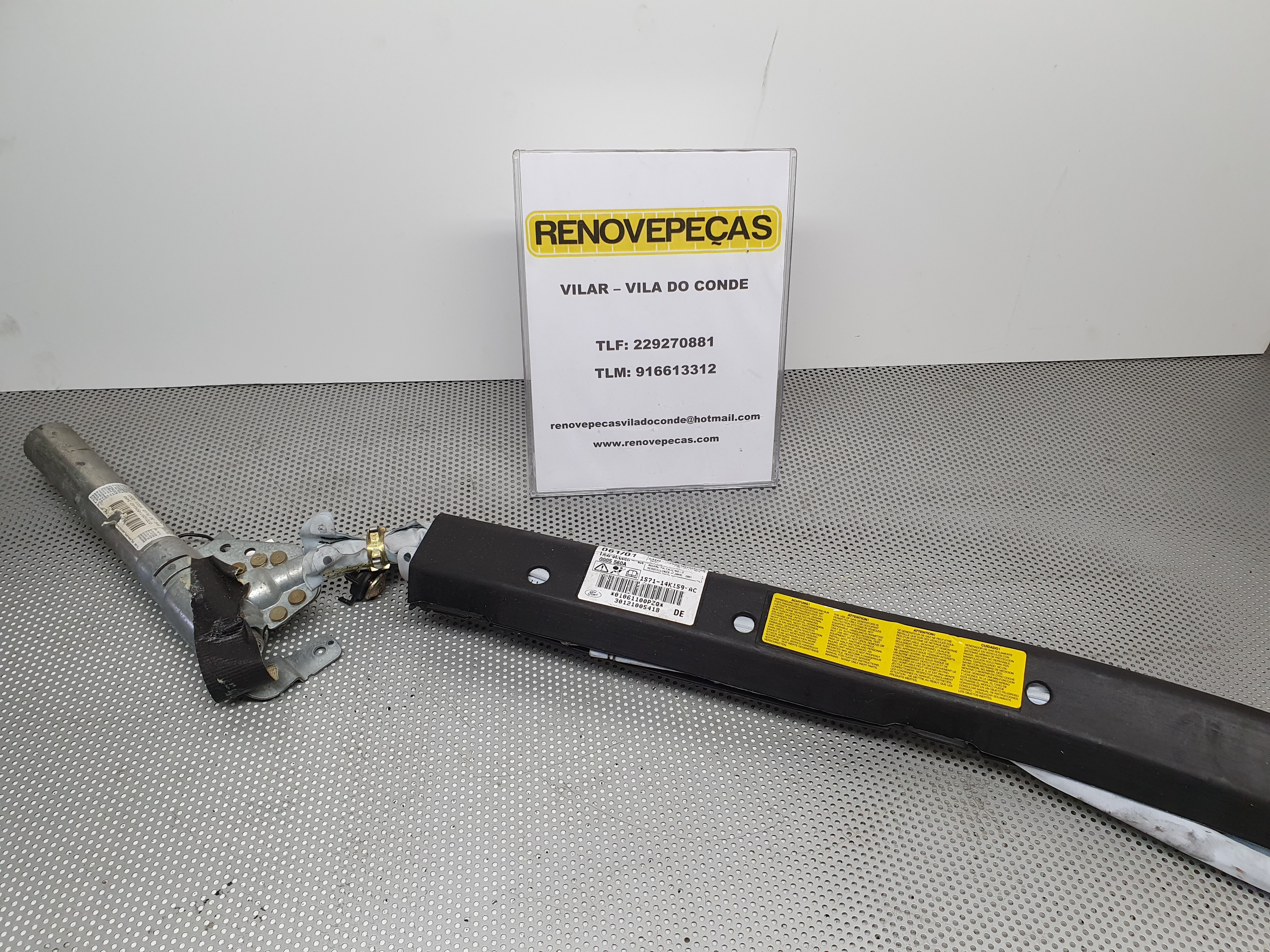 Airbag cortina esquerdo FORD Mondeo III (B5Y)