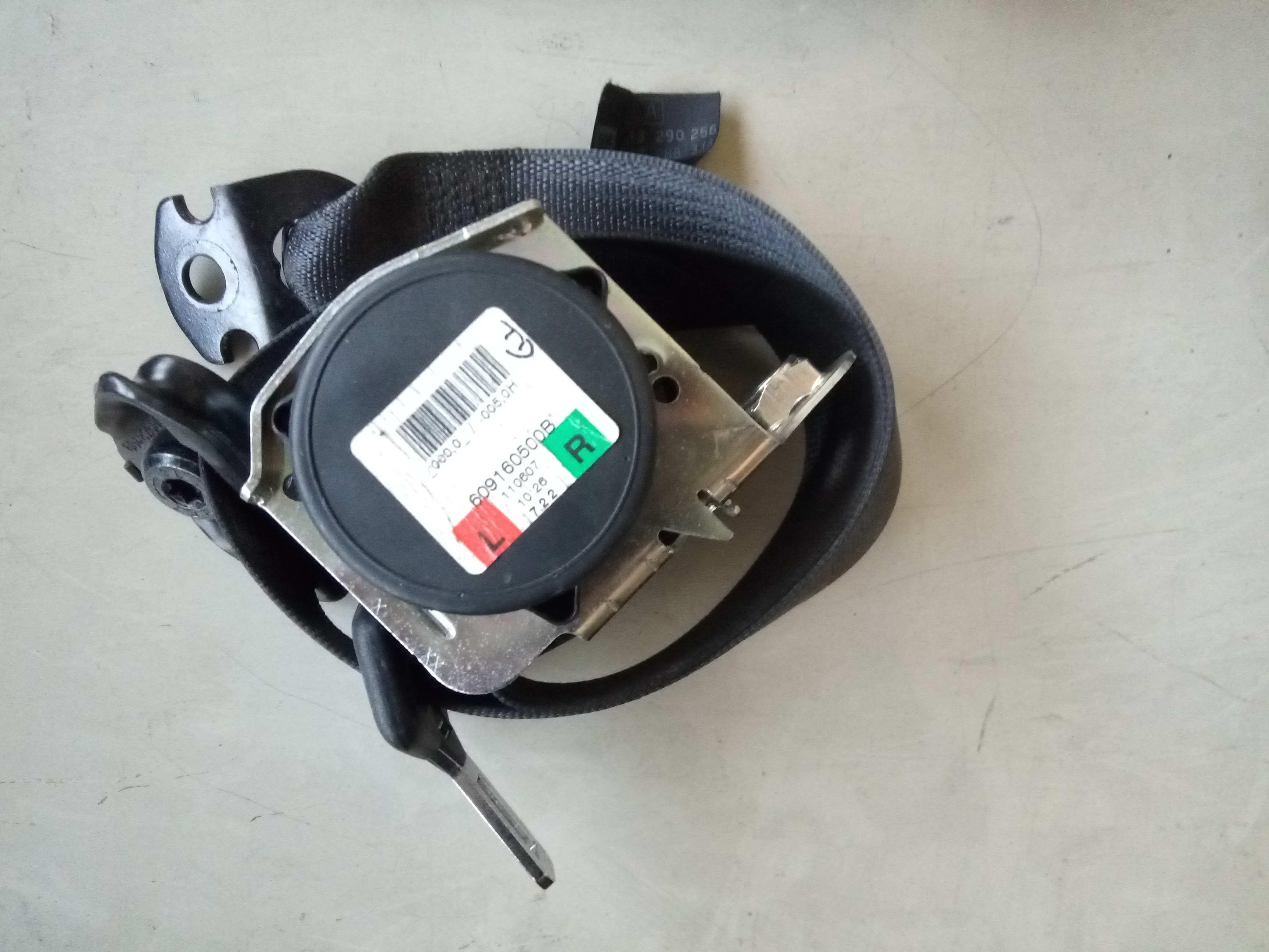 Right rear seatbelt OPEL Corsa D Imagem-1