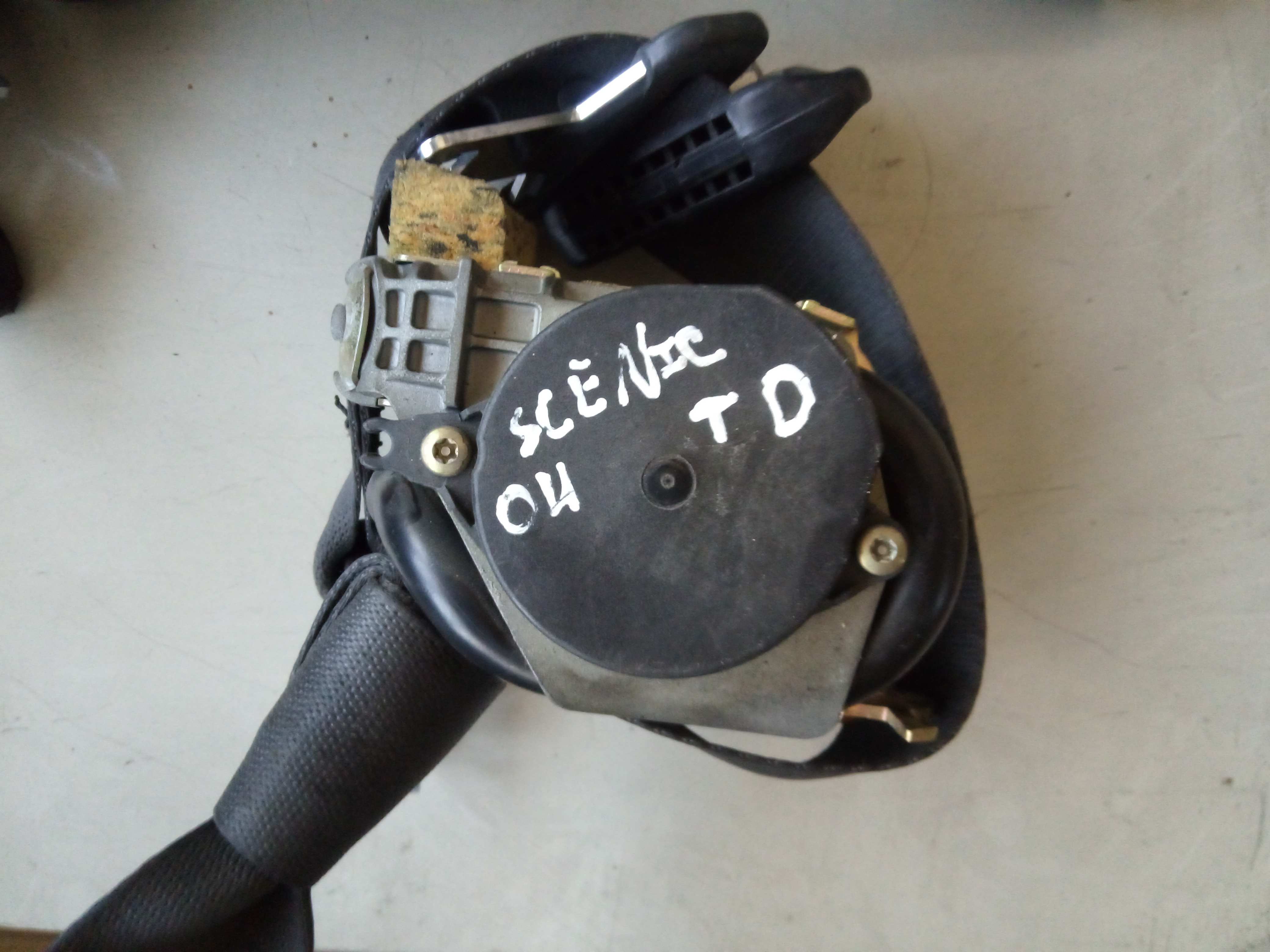 Right rear seatbelt RENAULT Scénic I (JA0/1_)