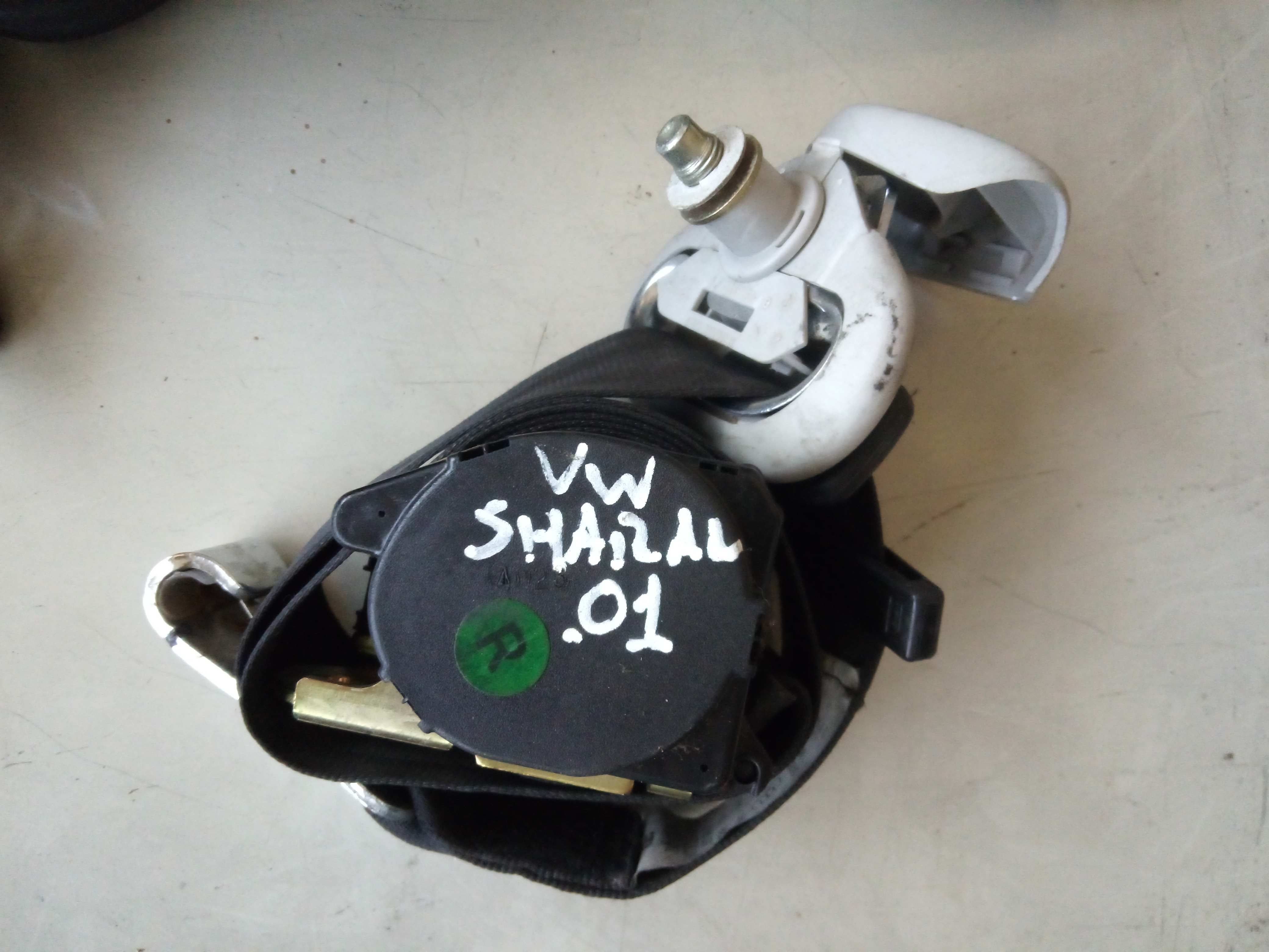Right rear seatbelt VOLKSWAGEN Sharan (7M)