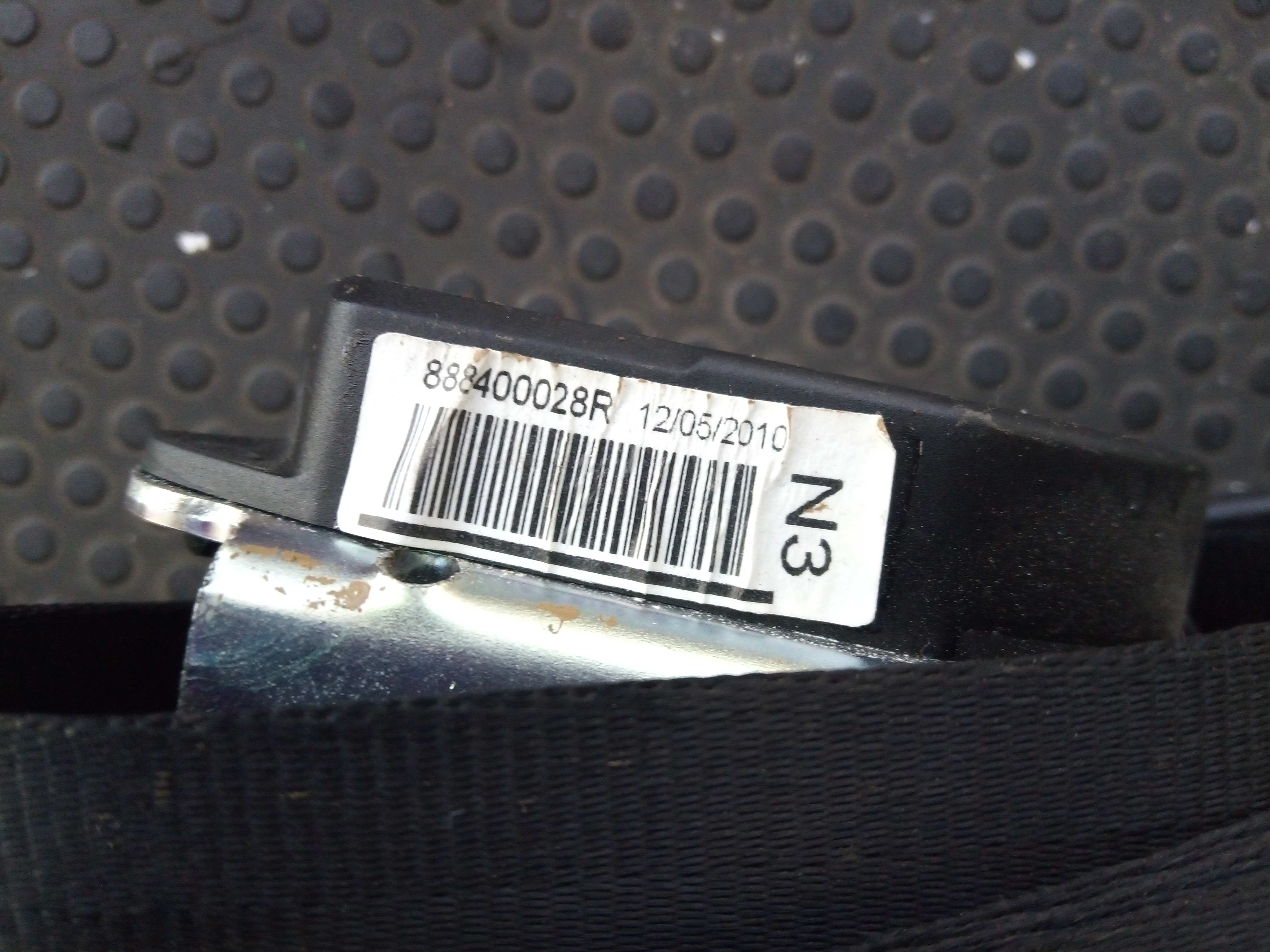 Right rear seatbelt RENAULT Scénic III (JZ0/1_) Imagem-2
