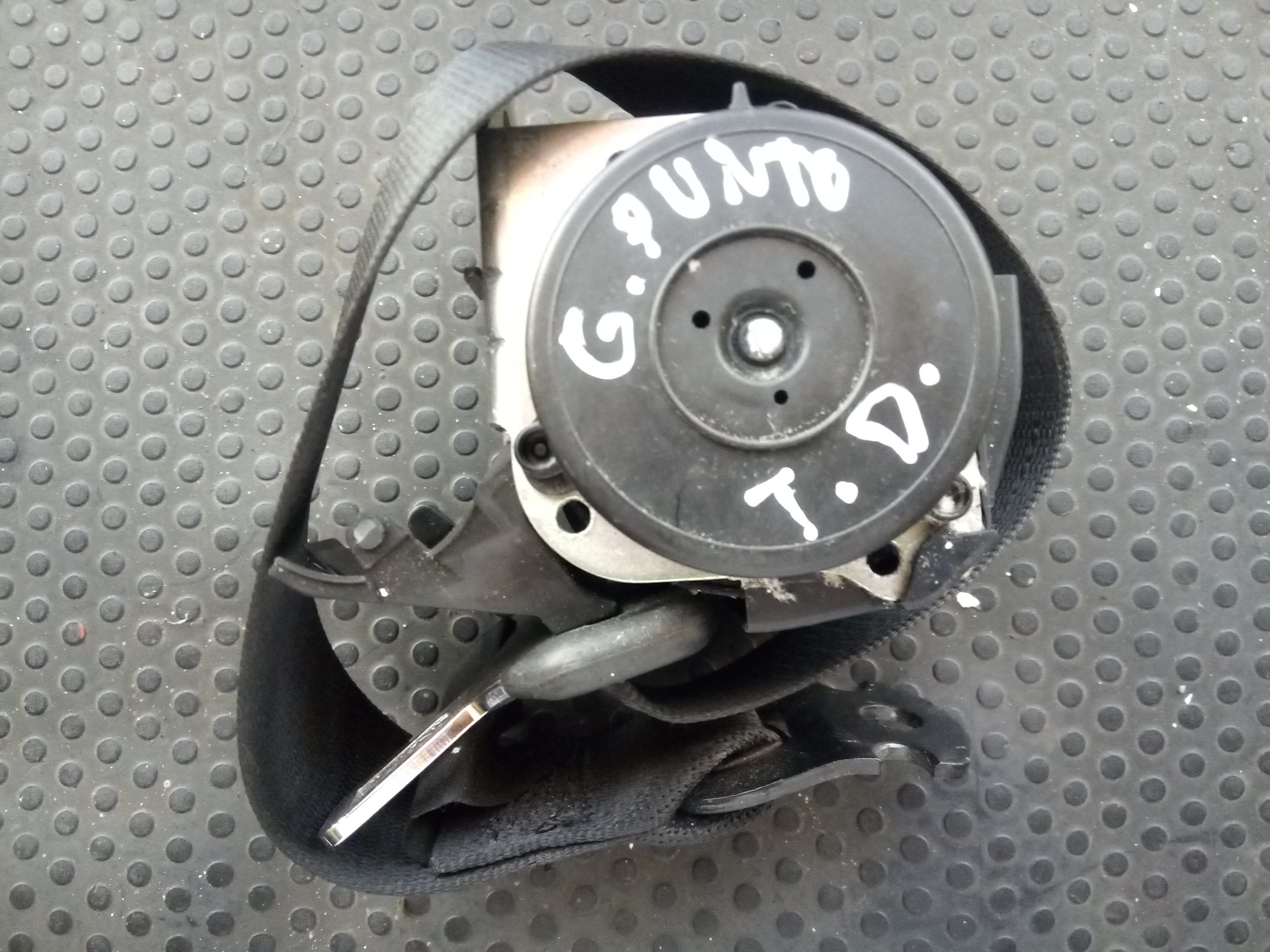 Right rear seatbelt FIAT Grande Punto (199_)