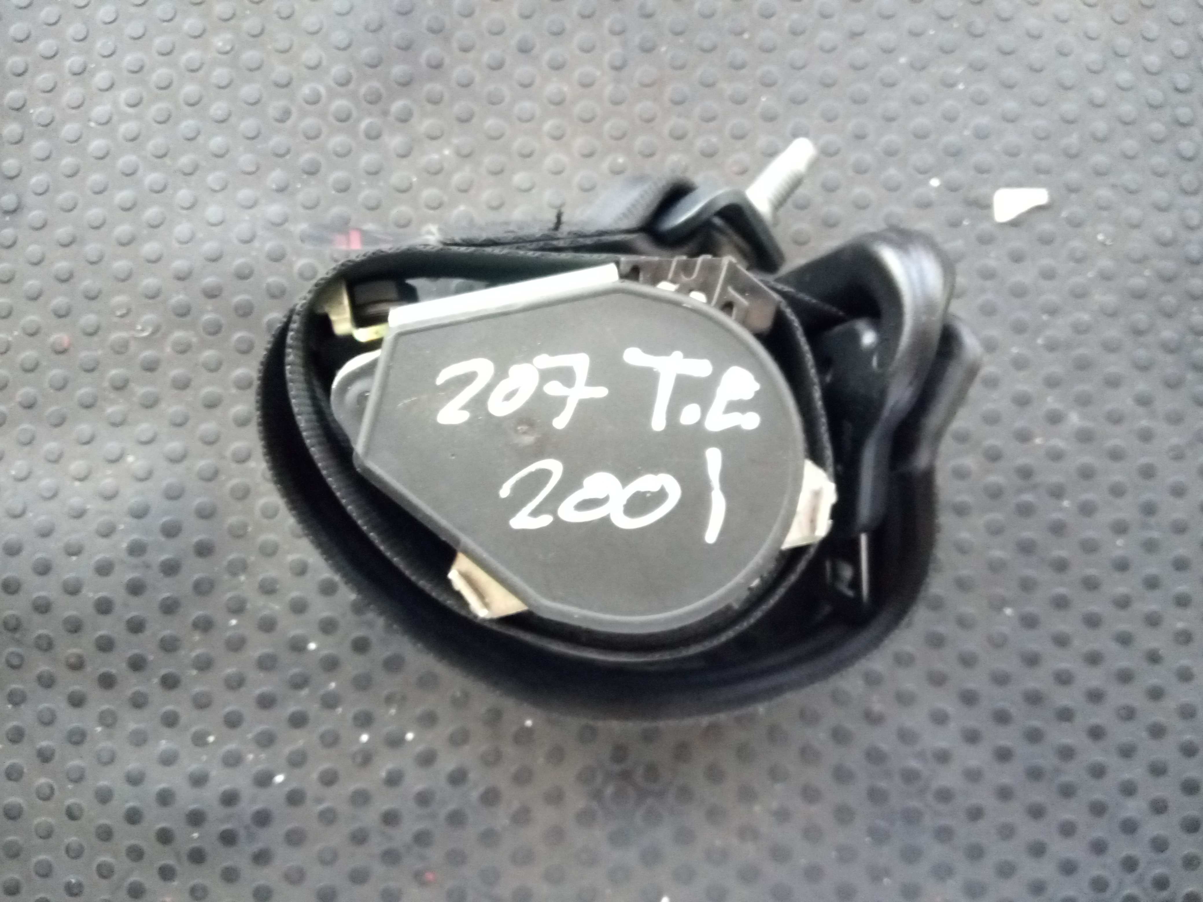 Left rear seatbelt PEUGEOT 207 (WA_, WC_)