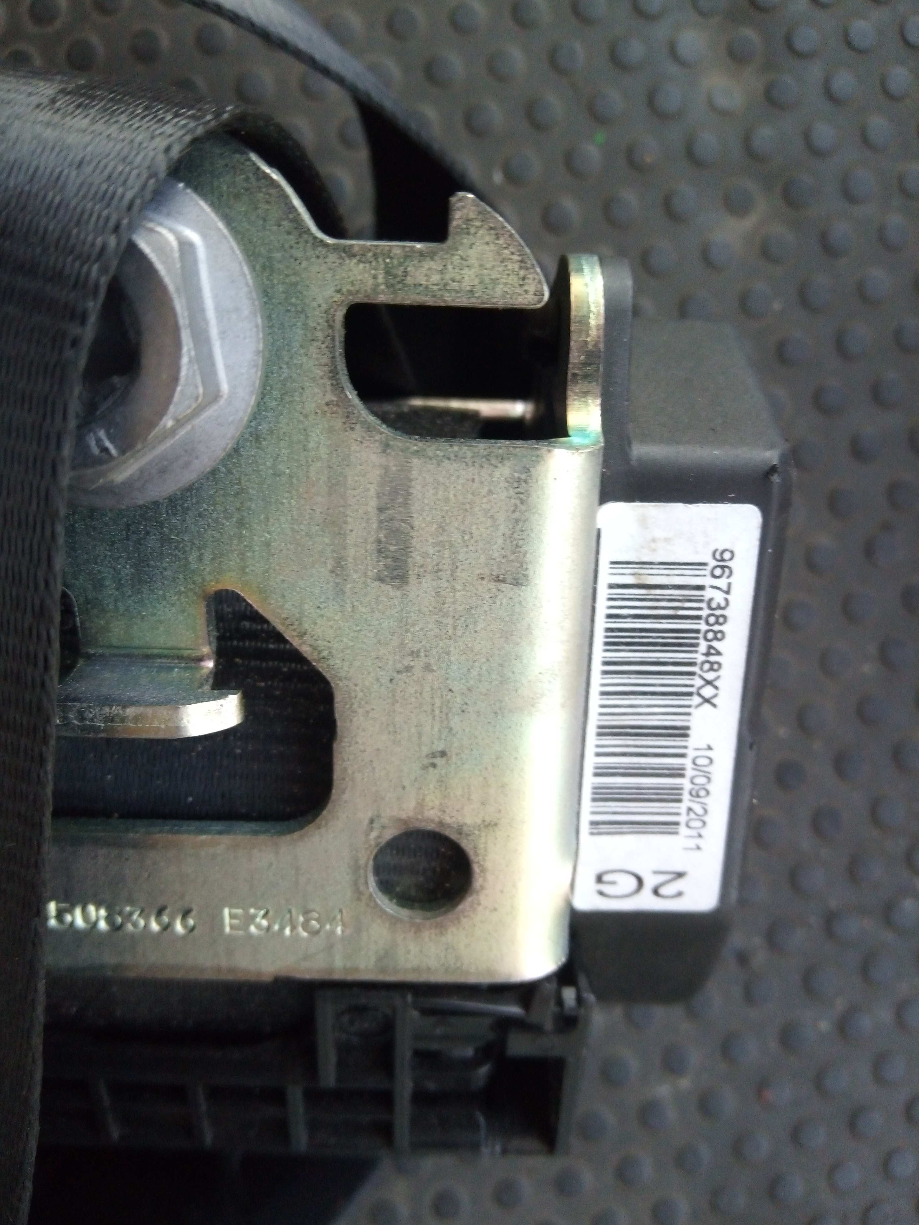 Left rear seatbelt PEUGEOT 207 (WA_, WC_) Imagem-2