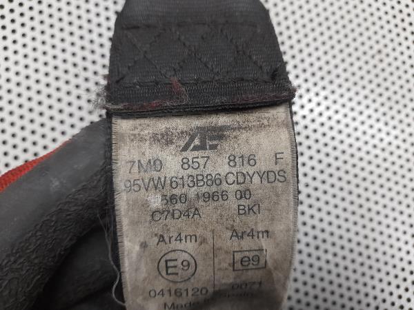 Right rear seatbelt VOLKSWAGEN Sharan (7M) Imagem-4