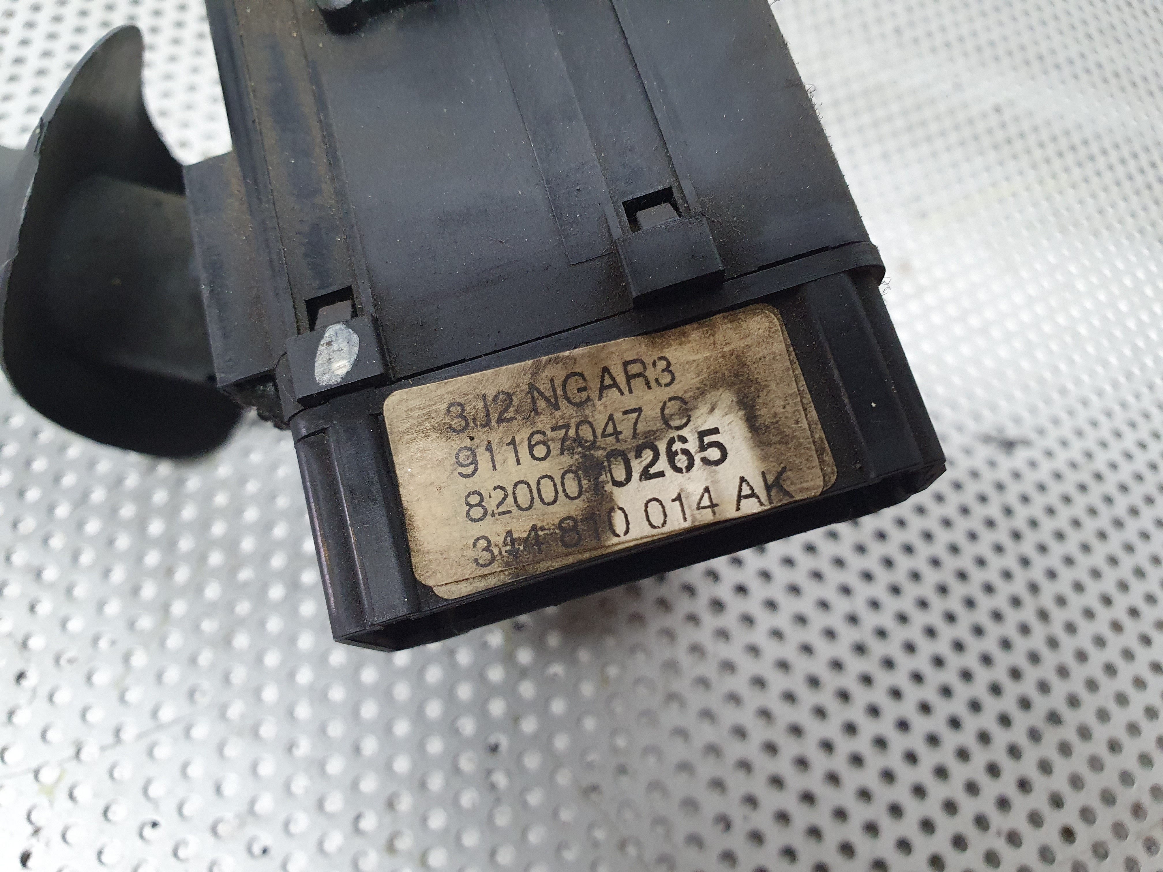 Conjunto / manetes de luzes e limpa vidros RENAULT Trafic II (FL) Imagem-2