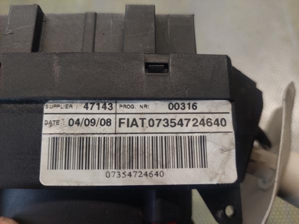 Conjunto / manetes de luzes e limpa vidros FIAT 500 (312_) Imagem-4