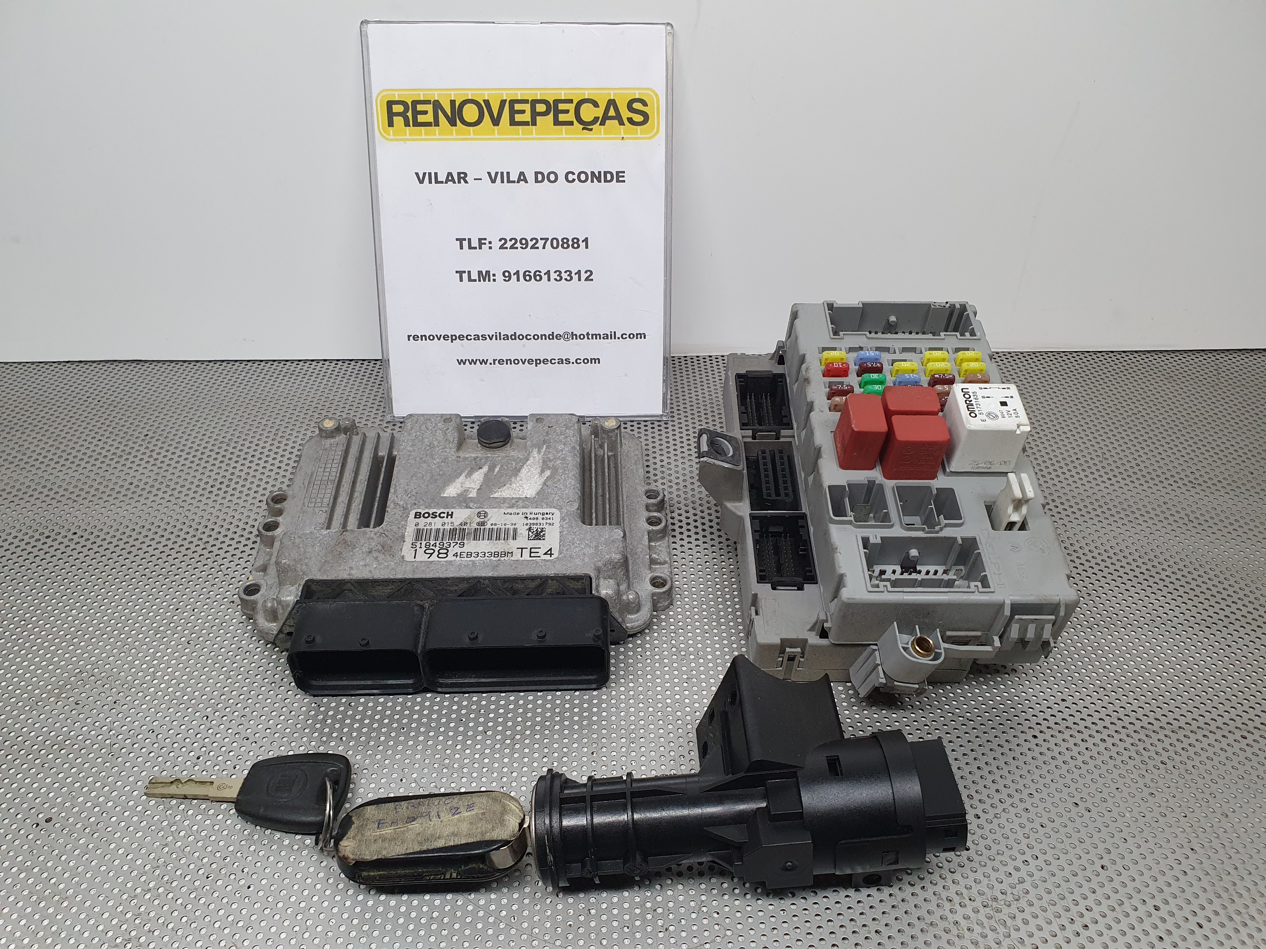 Kit imobilizador FIAT Bravo II (198_)