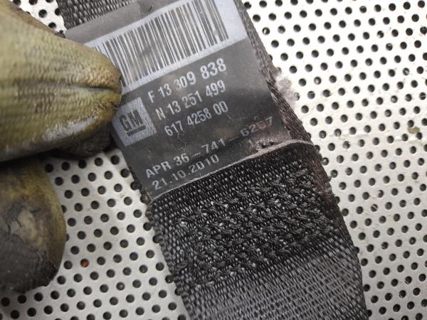 Left rear seatbelt OPEL Astra J Sports Tourer Imagem-6