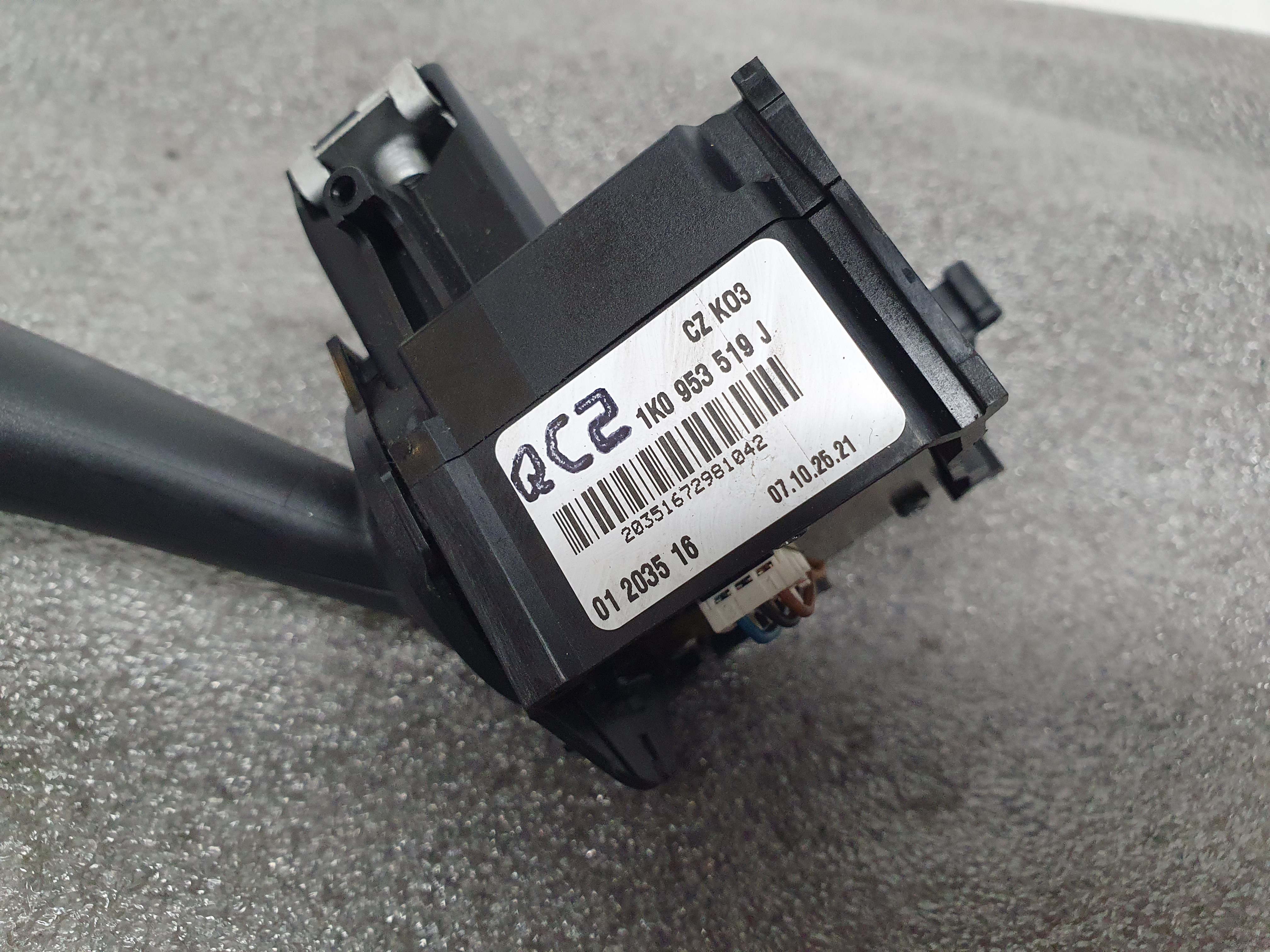 Conjunto / manetes de luzes e limpa vidros SKODA Octavia II Break (1Z5) Imagem-2