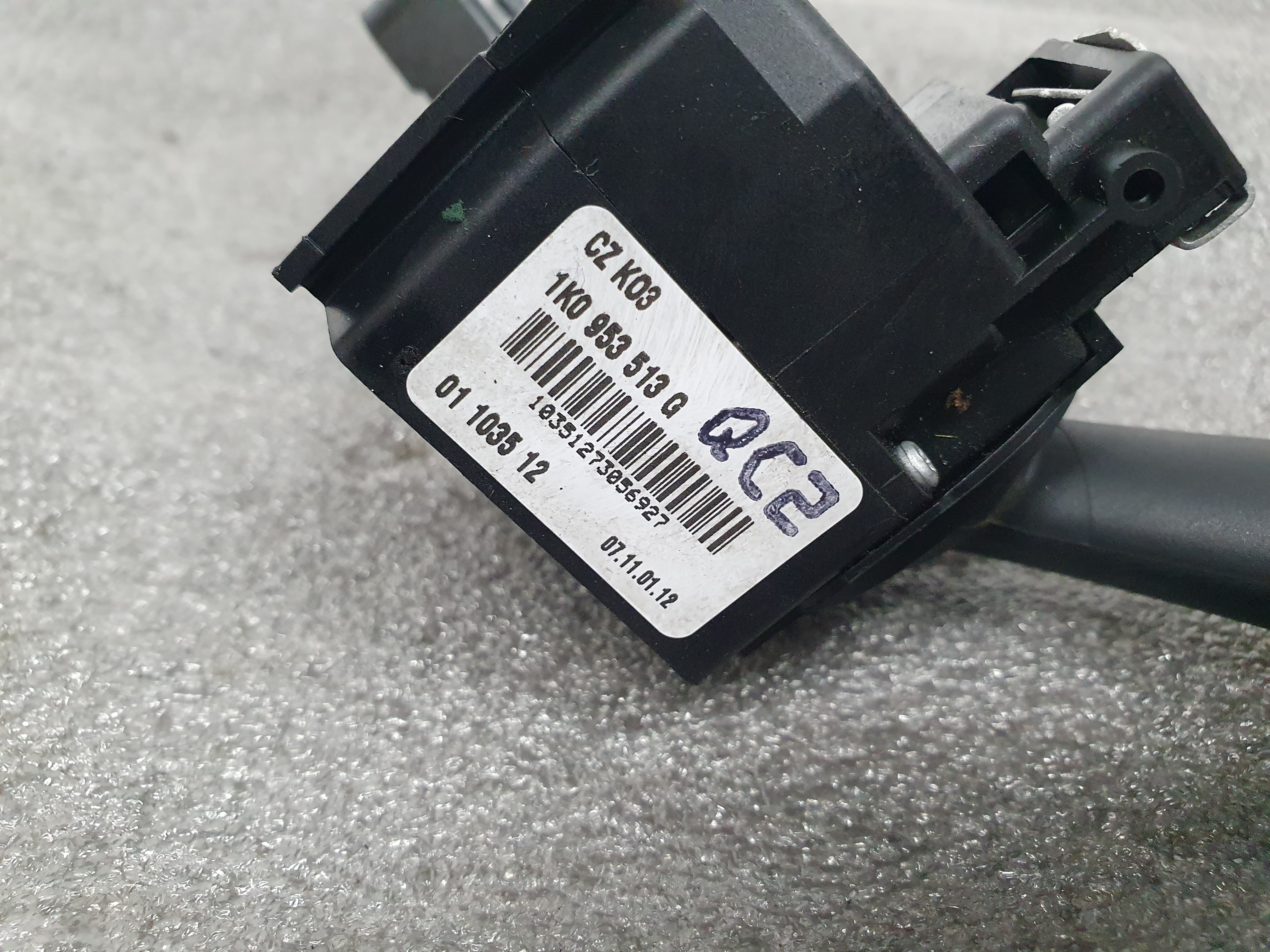 Conjunto / manetes de luzes e limpa vidros SKODA Octavia II Break (1Z5) Imagem-3