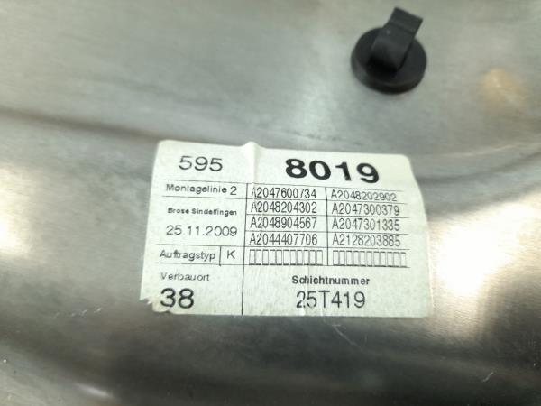 Alzavetro posteriore sinistro MERCEDES-BENZ Classe C (W204) Imagem-4