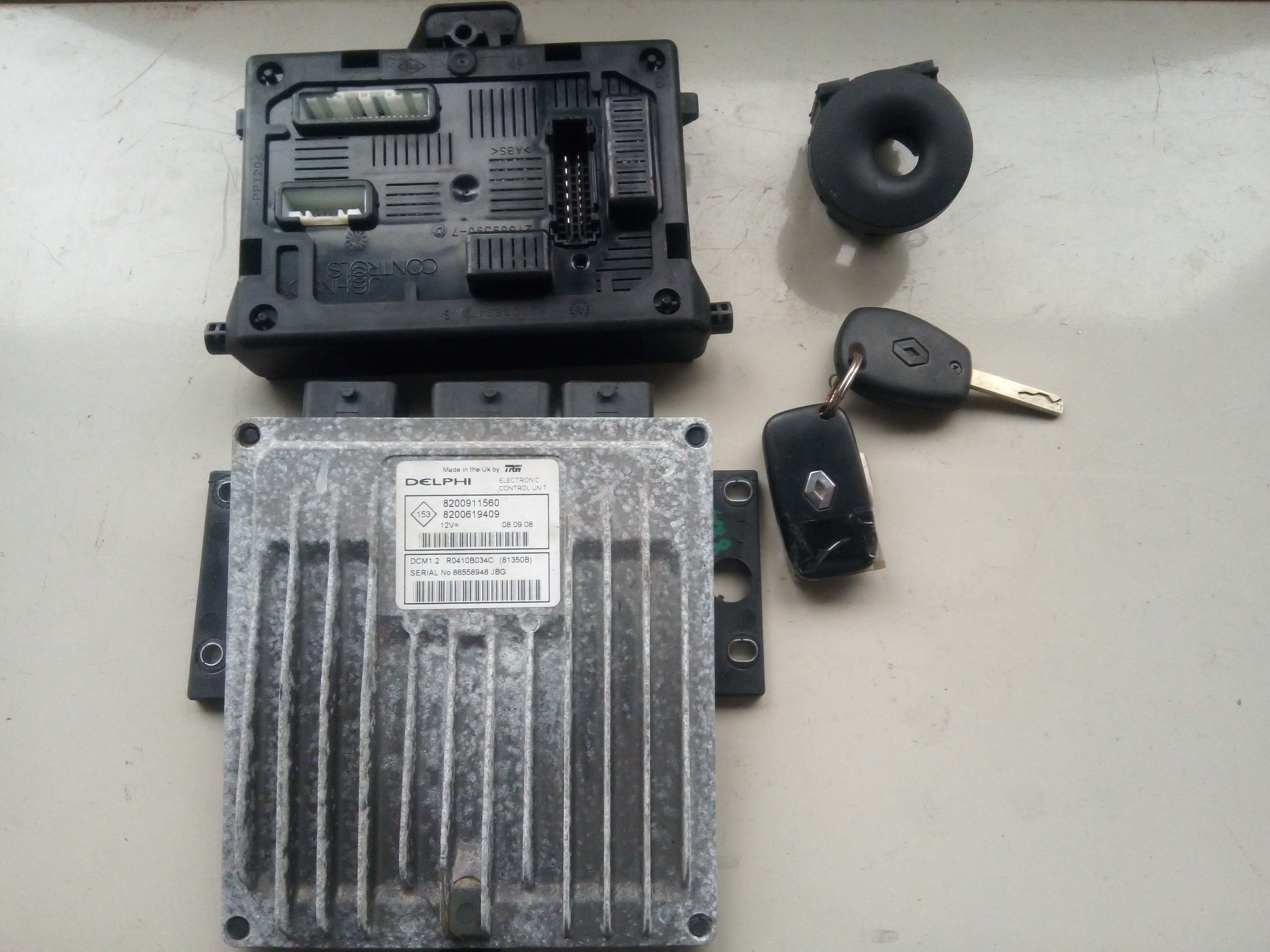 Kit imobilizador RENAULT Clio III (BR0/1, CR0/1)