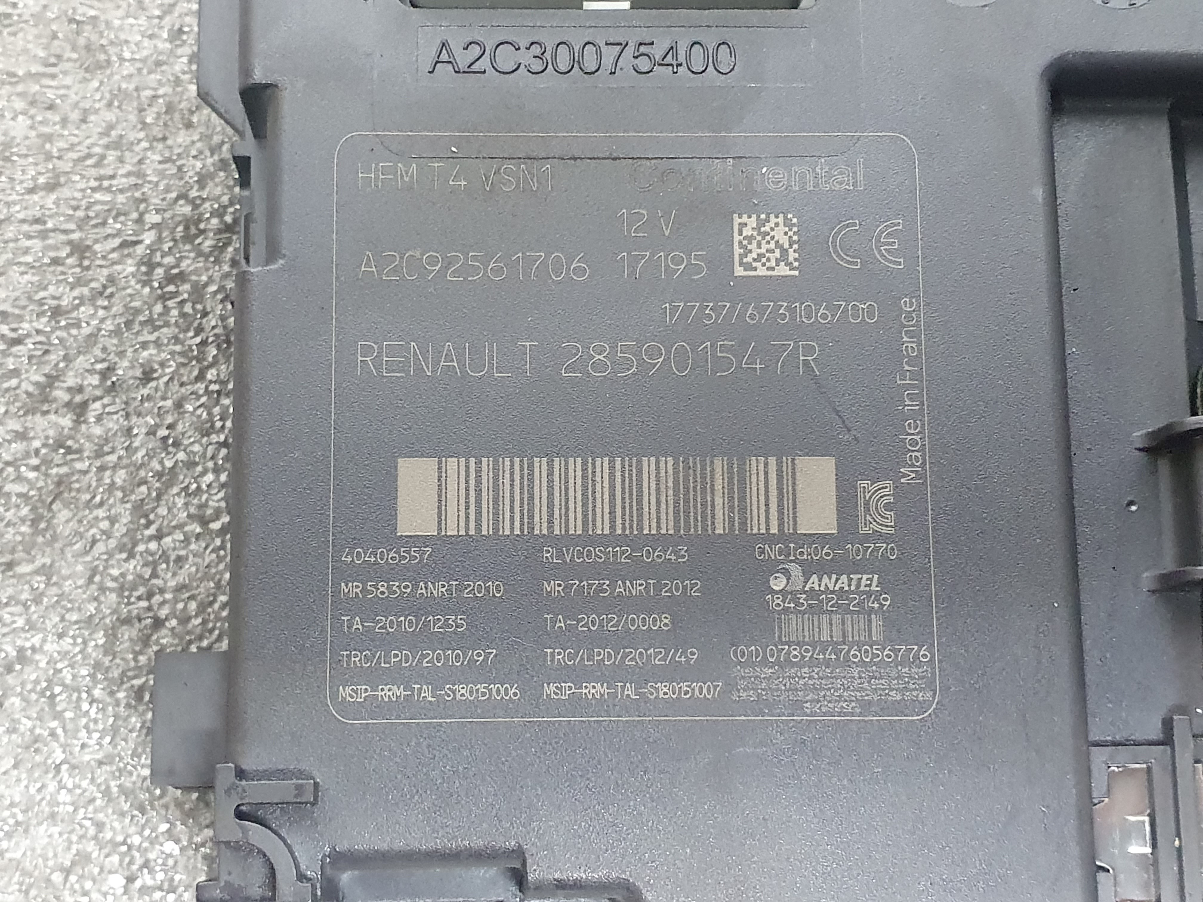 Kit imobilizador RENAULT Clio IV Société Imagem-10