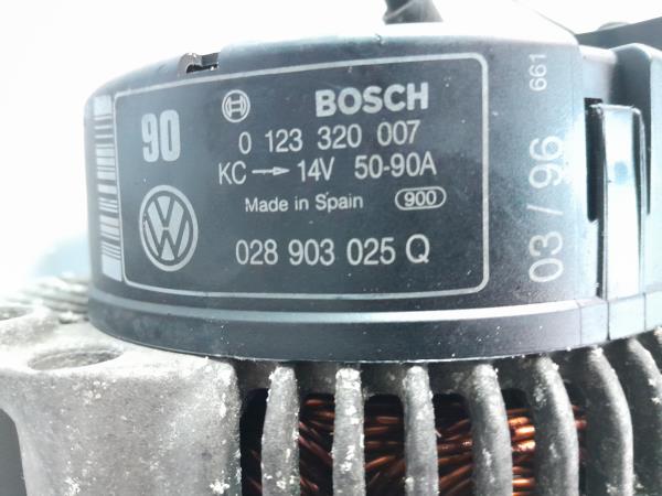Alternador VOLKSWAGEN Golf III (1H1) Imagem-2