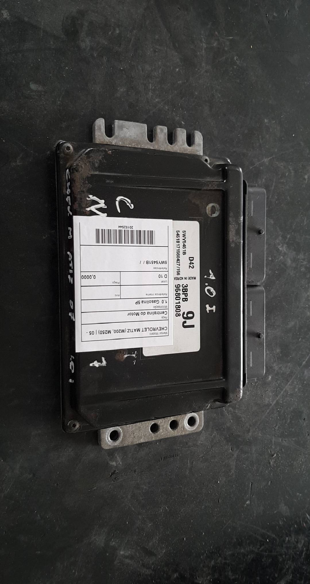 Centralina motor / ECU CHEVROLET Matiz (M200, M250)