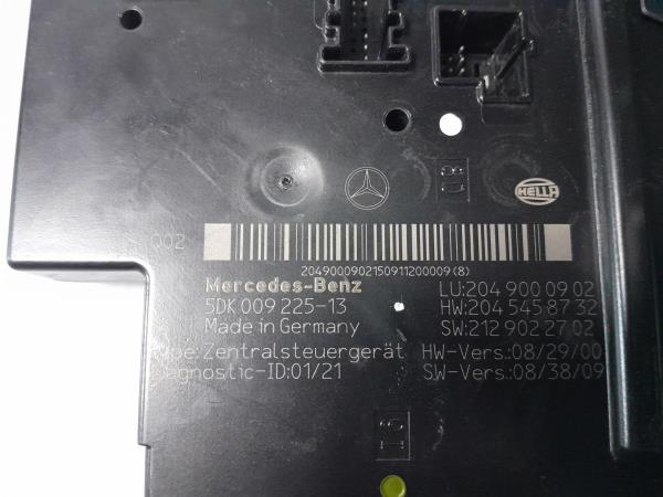 Scatola fusibili / SAM / BSI MERCEDES-BENZ Classe C (W204) Imagem-1