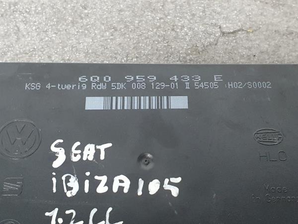 Módulo confort SEAT Ibiza III (6L1) Imagem-1