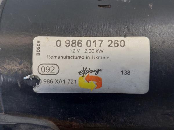 Motor de arranque MERCEDES-BENZ Classe E Carrinha (S210) Imagem-4