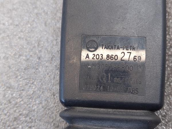 Hebilla de cinturón trasero izquierdo MERCEDES-BENZ Classe C Coupé (CL203) Imagem-3