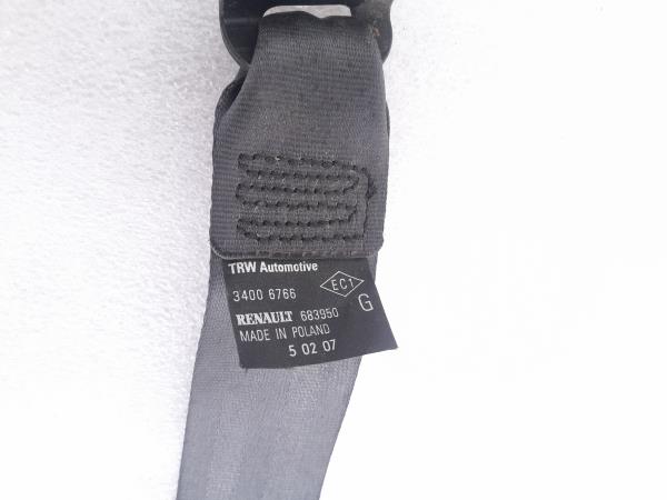 Left rear seatbelt RENAULT Clio III (BR0/1, CR0/1) Imagem-2