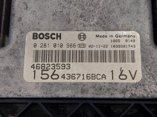 Centralita motor / ECU ALFA ROMEO 156 Sportwagon (932_) Imagem-2