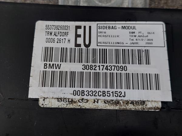 Airbag lateral frente esquerda BMW 3 Touring (E46) Imagem-2 Airbag lateral frente esquerda BMW 3 Touring (E46) Imagem-2