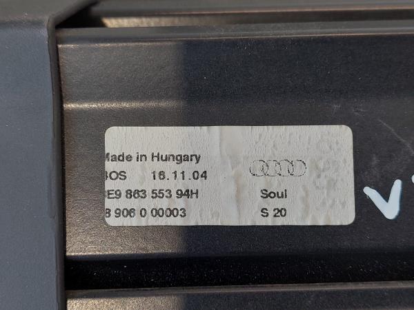 Plage arrière AUDI A4 Avant (8ED, B7) Imagem-8