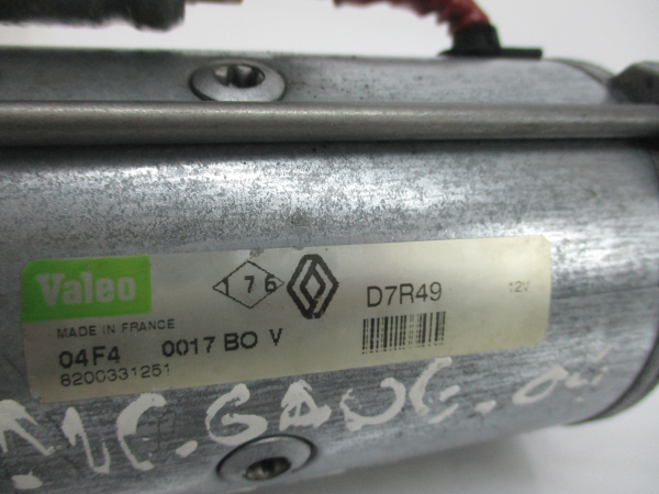 Motor de arranque RENAULT Megane II (BM0/1_, CM0/1_) Imagem-1