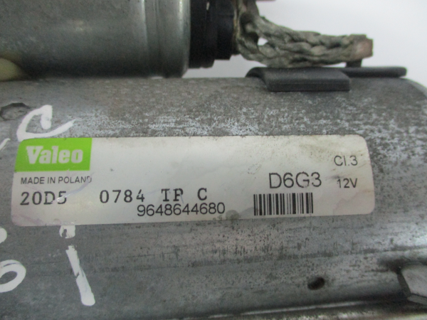 Motor de arranque PEUGEOT 307 CC (3B) Imagem-2 Motor de arranque PEUGEOT 307 CC (3B) Imagem-2