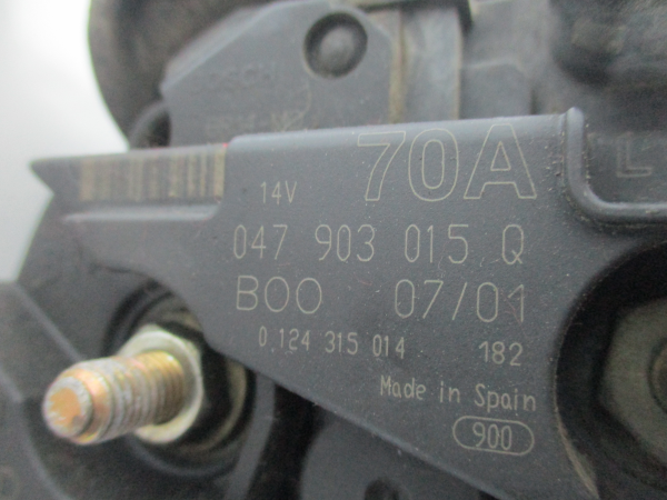 Alternador SKODA Fabia I Hatchback (6Y2) Imagem-4