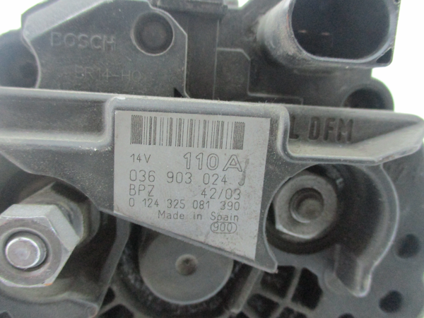 Alternador VOLKSWAGEN Golf V (1K1) Imagem-3