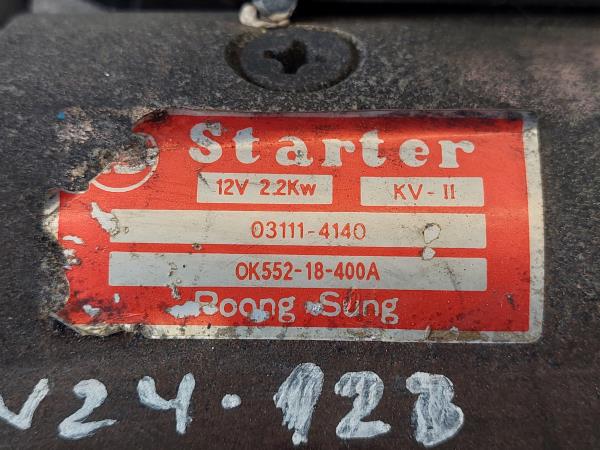 Motor de arranque KIA Carnival II (GQ) Imagem-4