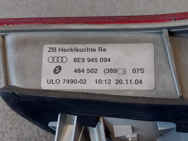 Feu arrière Droite AUDI A4 Avant (8ED, B7) Imagem-3