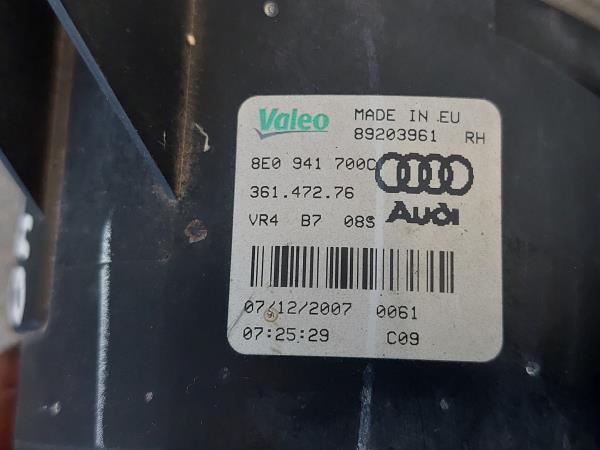 Feu antibrouillard Avant Droite AUDI A4 Avant (8ED, B7) Imagem-4