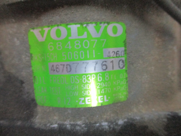 Compresor A/A VOLVO 740 (744) Imagem-3