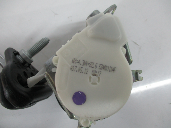 Left rear seatbelt RENAULT Clio III (BR0/1, CR0/1) Imagem-3