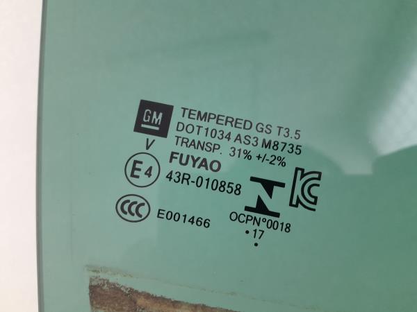 Vidro porta trás direito OPEL Astra K Imagem-1