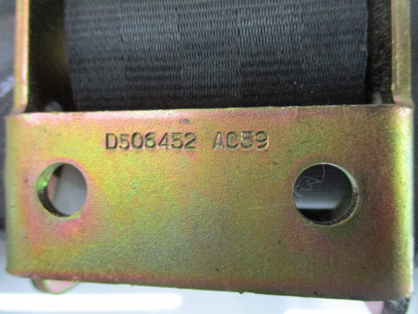 Left rear seatbelt PEUGEOT 307 CC (3B) Imagem-5