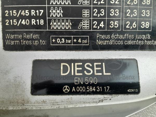 Tampa depósito combustível MERCEDES-BENZ Classe B (W245) Imagem-2