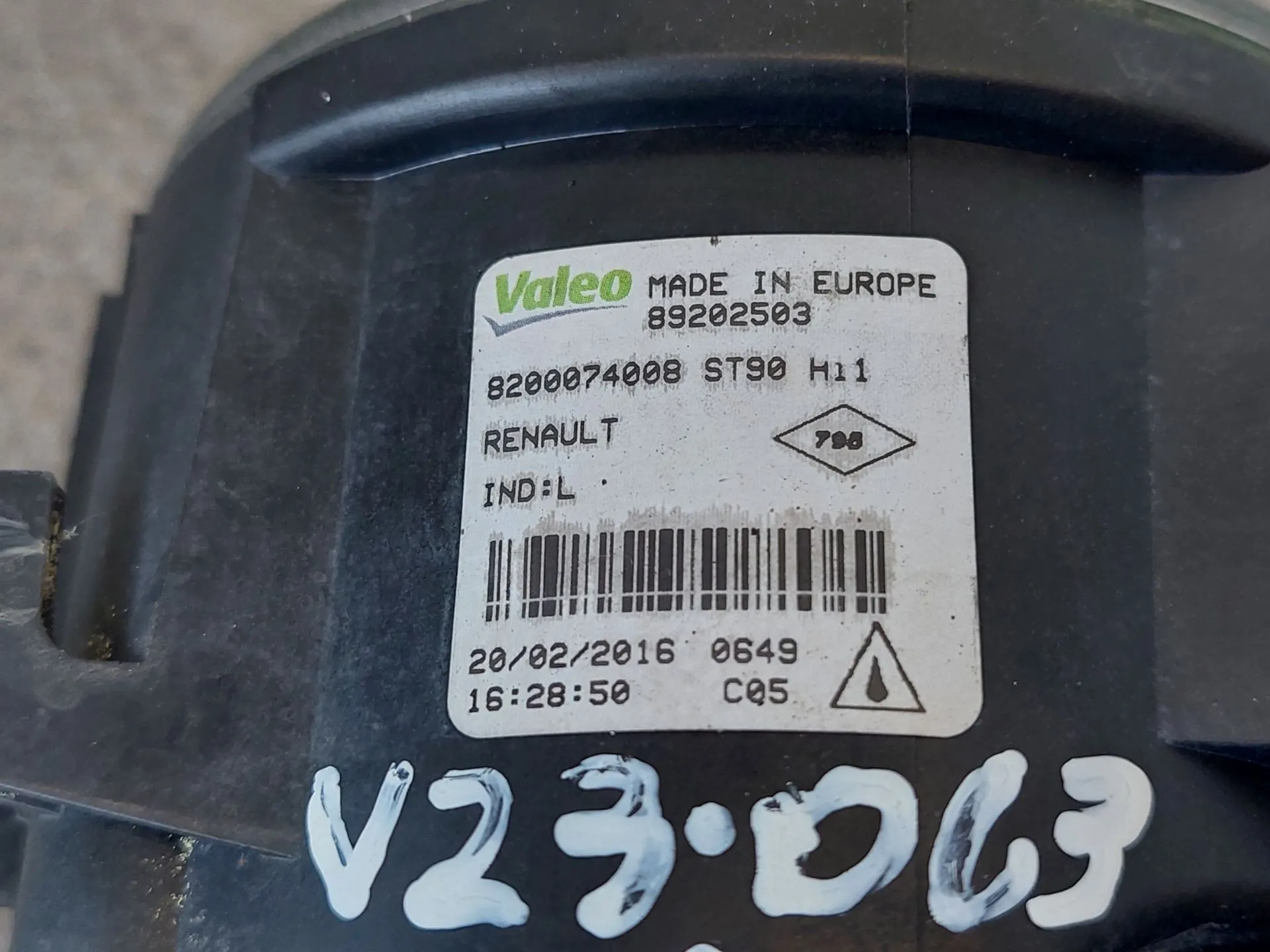 Feu antibrouillard Avant Gauche DACIA Duster (HS_) Imagem-3