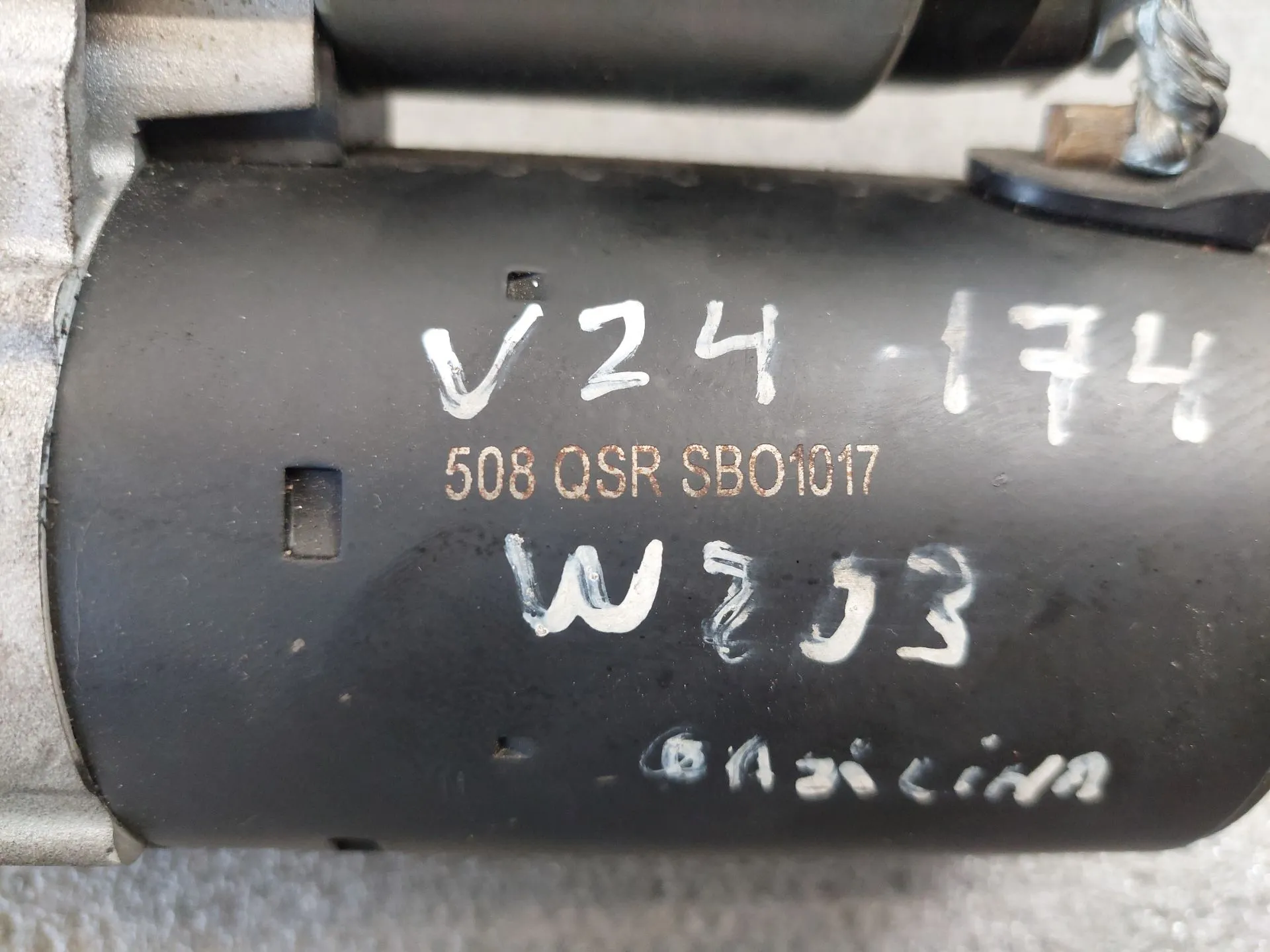 Motor de arranque MERCEDES-BENZ Classe C (W203) Imagem-4