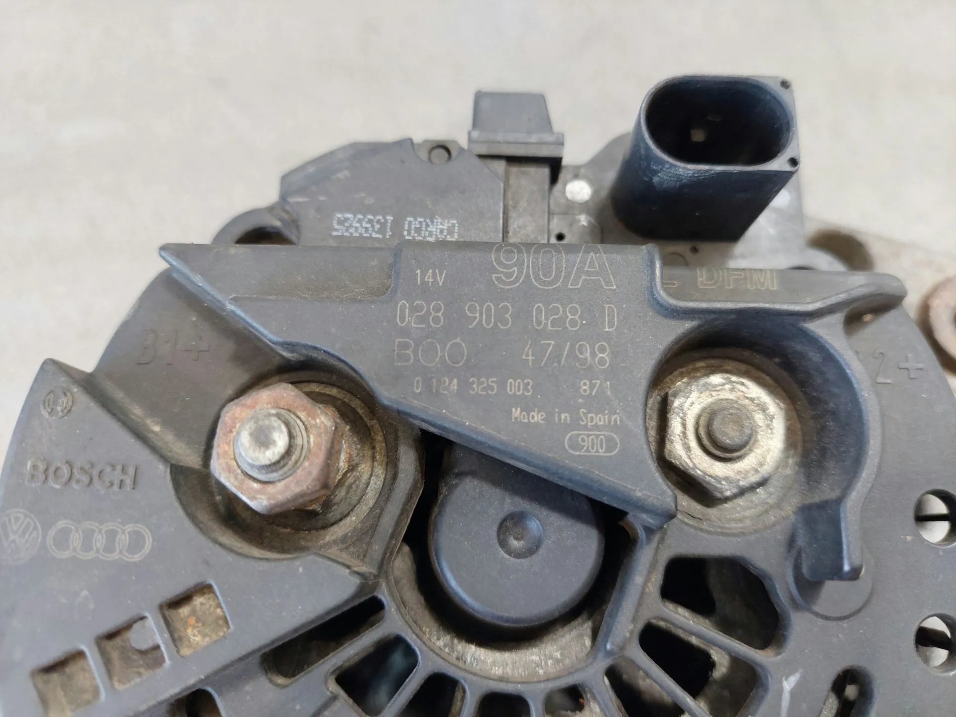 Alternador SEAT Ibiza II (6K1) Imagem-5 Alternador SEAT Ibiza II (6K1) Imagem-5