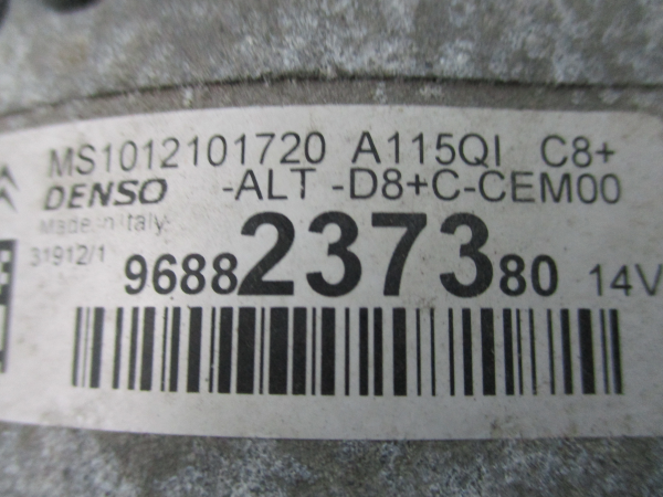 Alternador CITROËN C3 II (SC_) Imagem-2