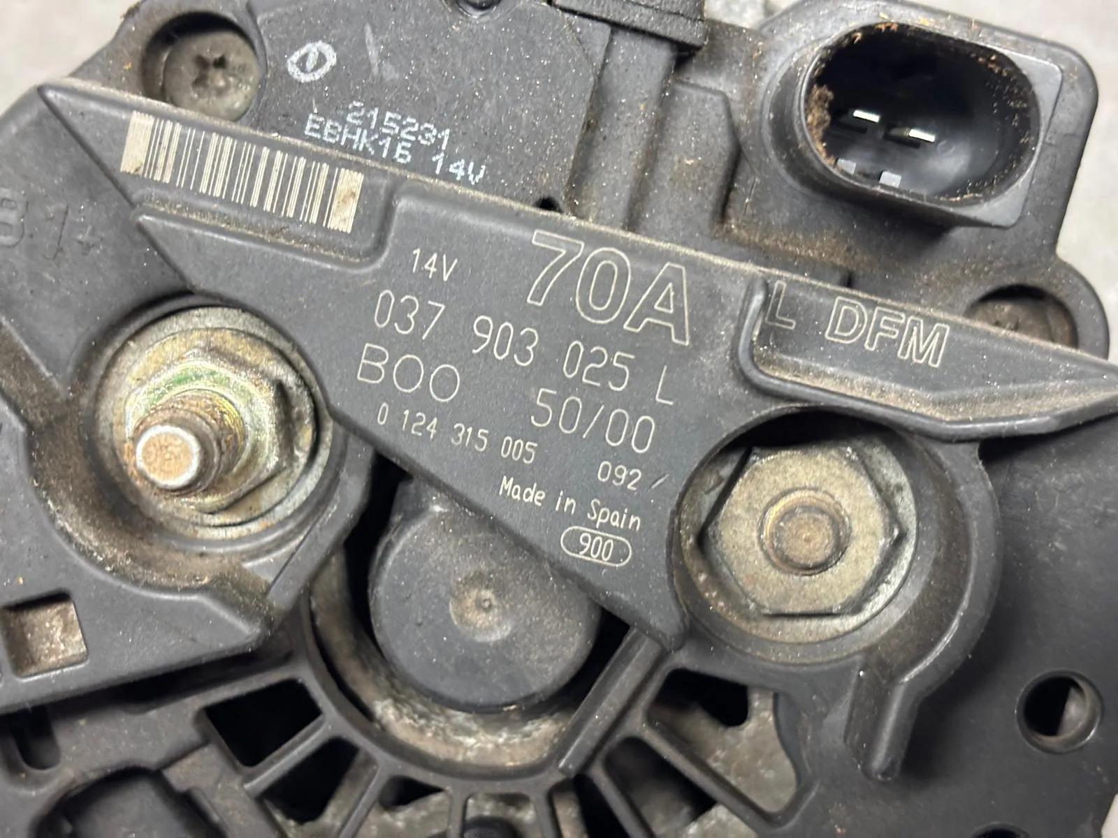 Alternador VOLKSWAGEN Lupo (6X1, 6E1) Imagem-6